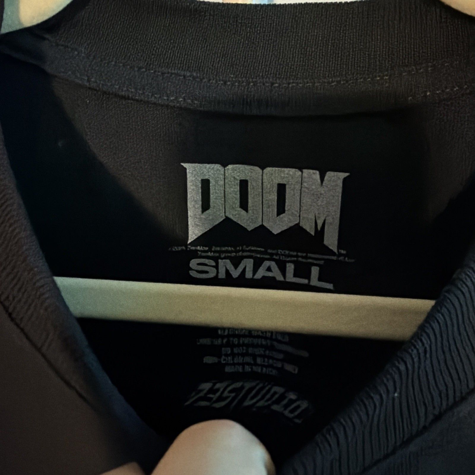 73studio X Doom: The Dark Ages Cacodemon Metal T-Shirt S — image 3 of 3